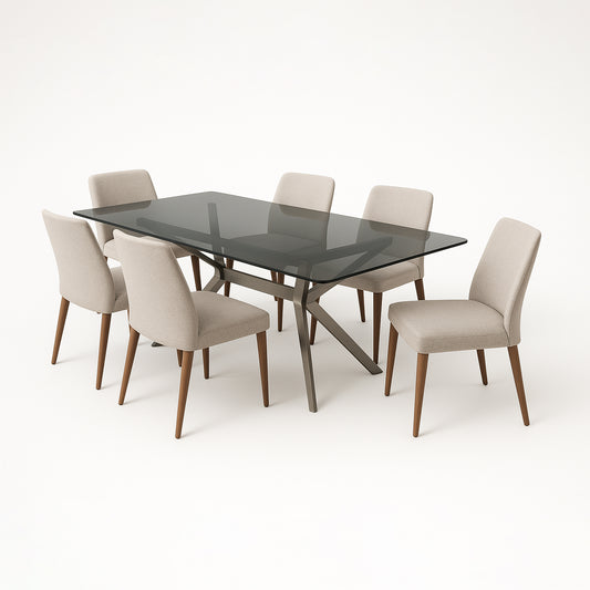 Cubierta Rectangular Vidrio Templado Ahumado - VitroTemp