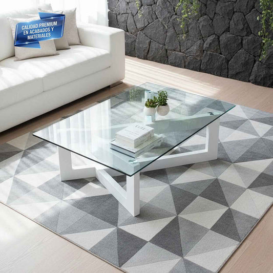 Cubierta Rectangular Vidrio Claro Templado - VitroTemp