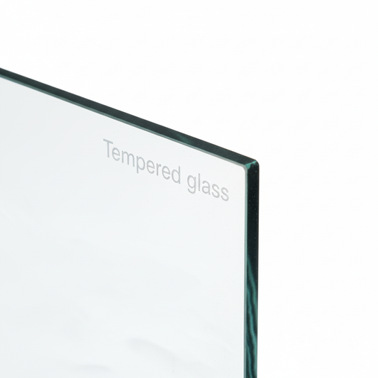 Cubierta Rectangular Vidrio Claro Templado para protección de muebles de madera finos - VitroTemp