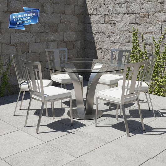 Cubierta Circular Vidrio Claro Templado - VitroTemp