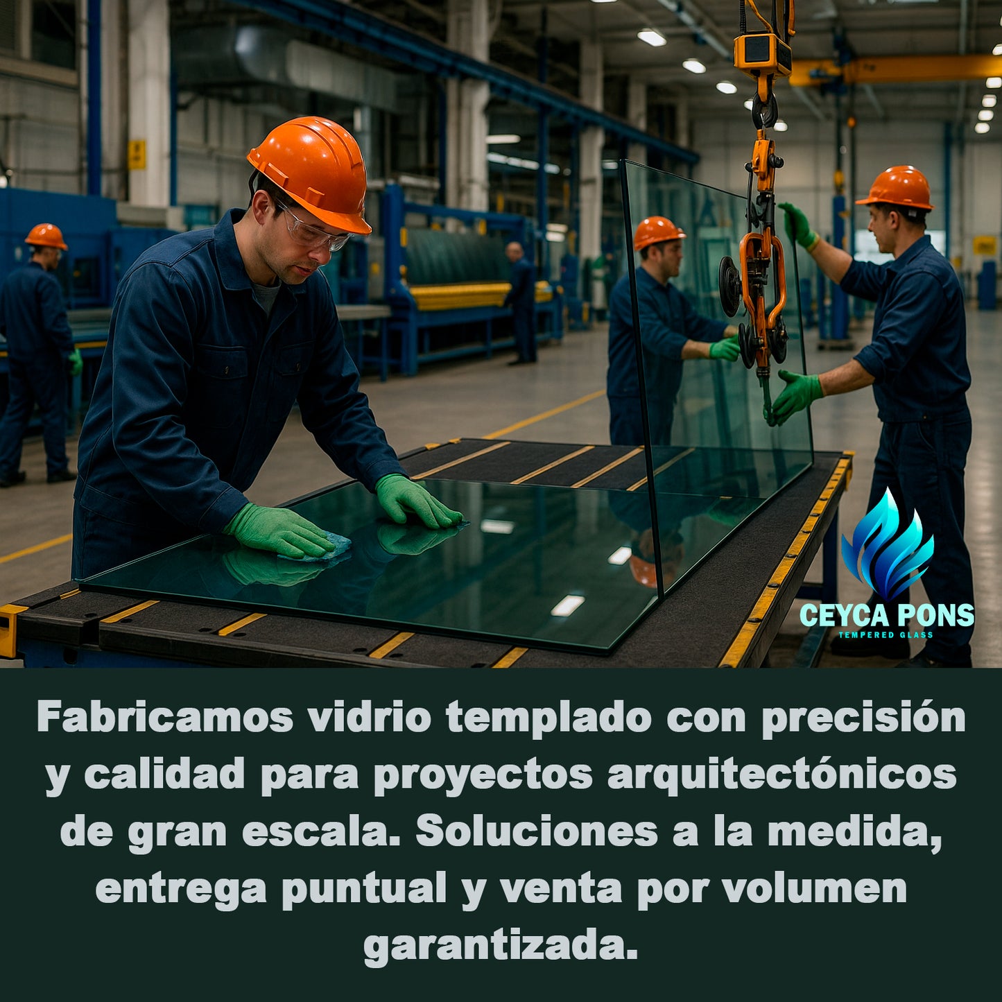 VitroTemp Cubierta Cuadrada de Vidrio Templado Claro – Venta por Volumen / Mayoreo