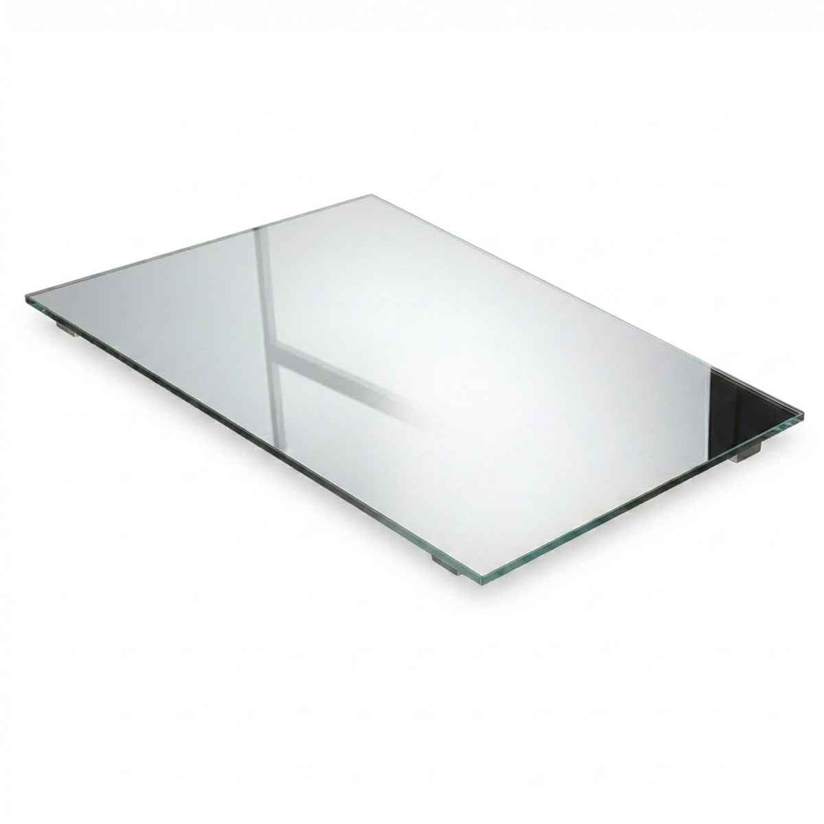 Vidrio Templado Reflecta Plata Rectangular de 6mm Medida 120 x 60 cm Control Solar Arquitectónico