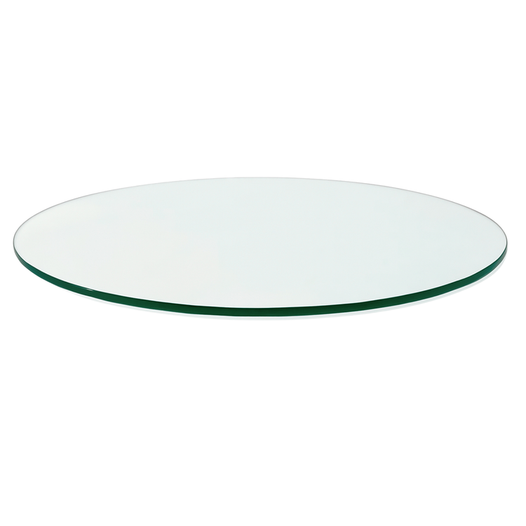 Cubierta Circular Vidrio Claro Templado de VitroTemp transparente y resistente para protección y seguridad