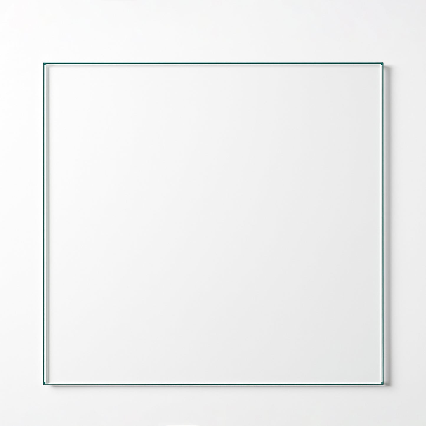 Cubierta Cuadrada de Vidrio Templado Claro - VitroTemp