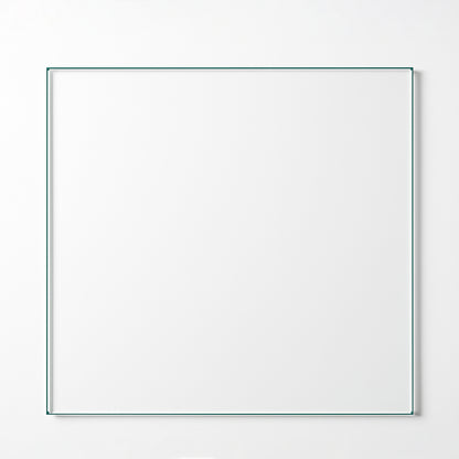 Cubierta Cuadrada de Vidrio Templado Claro - VitroTemp