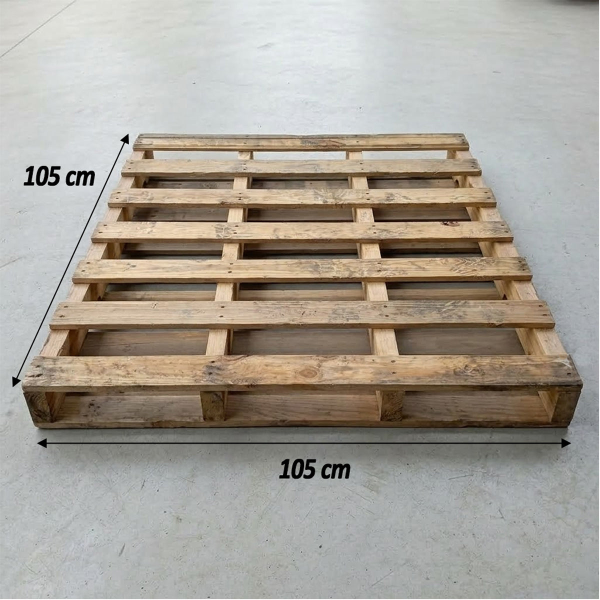 Tarima Industrial Uso Rudo Pallet Madera Reciclada