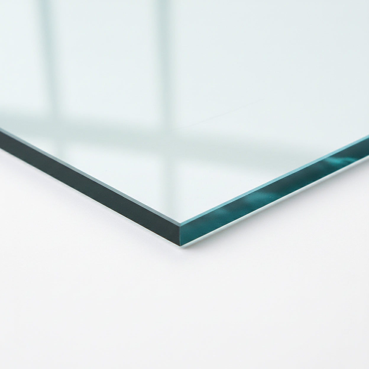 Cubierta Rectangular Vidrio Claro Templado 110x90cm