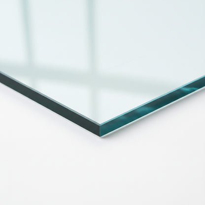 Cubierta Rectangular Vidrio Claro Templado 110x90cm