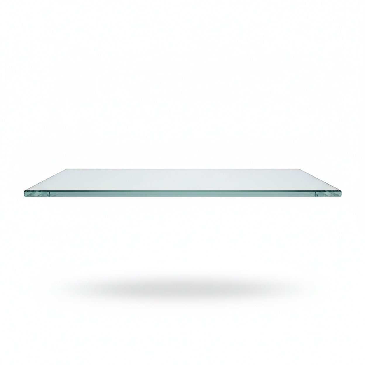 Cubierta Rectangular Vidrio Claro Templado 110x90cm