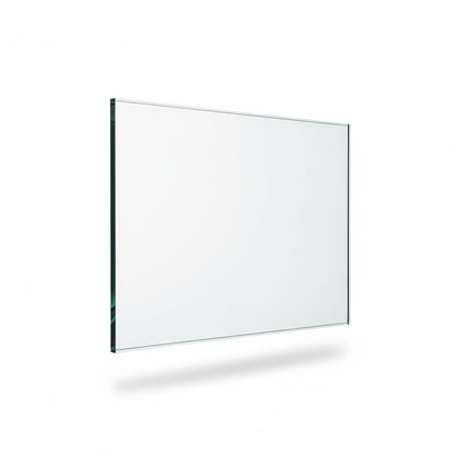 Cubierta Rectangular Vidrio Claro Templado 110x90cm