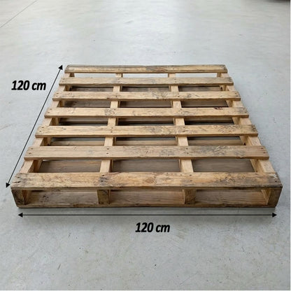 Tarima Industrial Uso Rudo Pallet Madera Reciclada