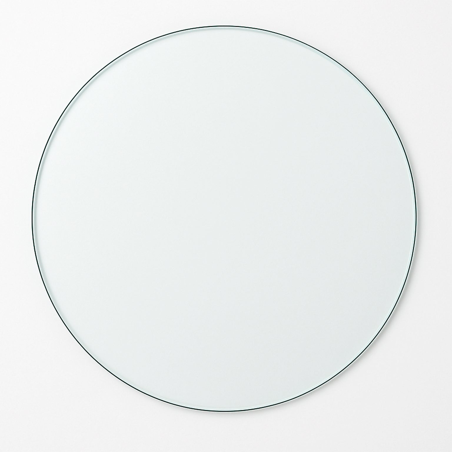 Cubierta Circular Vidrio Templado Claro - VitroTemp