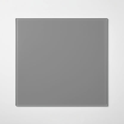 Cubierta Cuadrada Vidrio Ahumado Templado 90x90cm