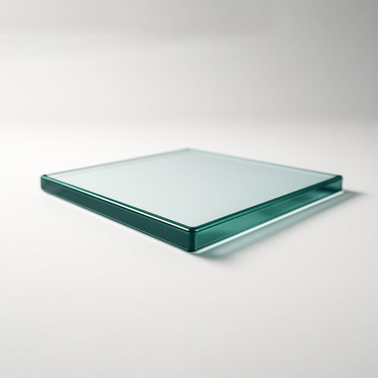 Cubierta Rectangular Vidrio Claro Templado 30x25cm