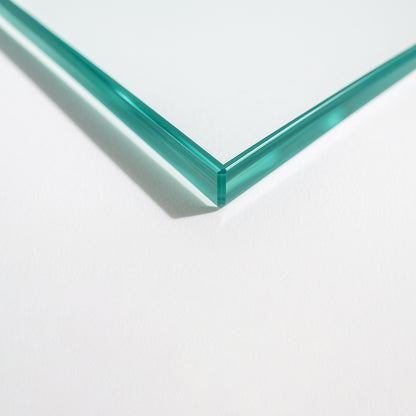 Cubierta Rectangular Vidrio Claro Templado 30x25cm