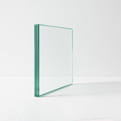 Cubierta Rectangular Vidrio Claro Templado 30x25cm