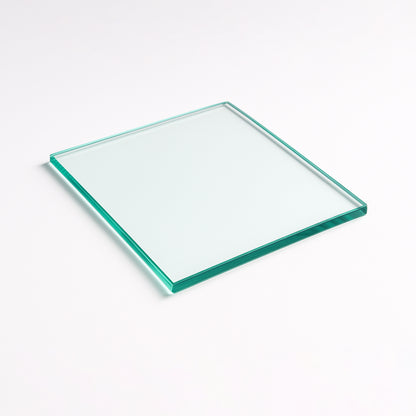 Cubierta Rectangular Vidrio Claro Templado 30x25cm