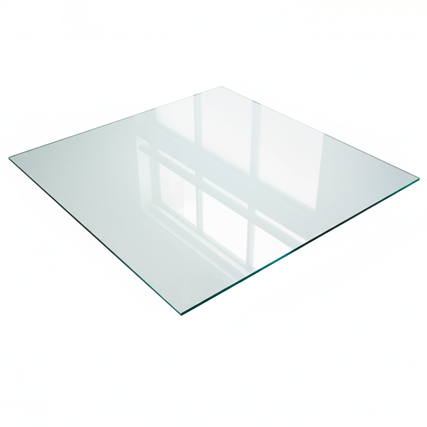 Cubierta Cuadrada de Vidrio Templado Claro - VitroTemp