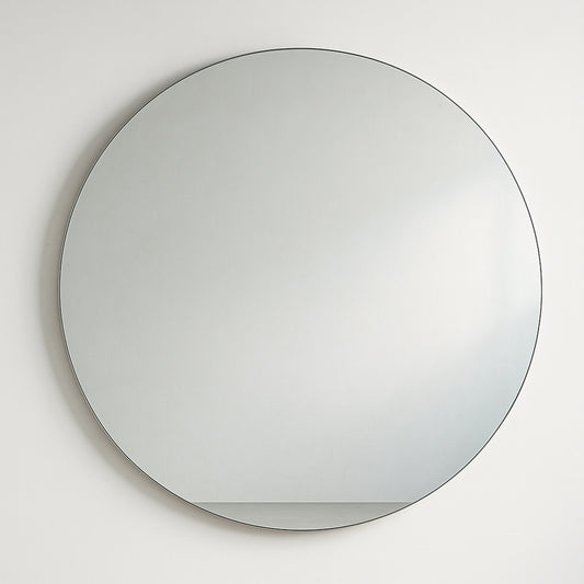 Espejo Circular Minimalista Premium Sin Bastidor