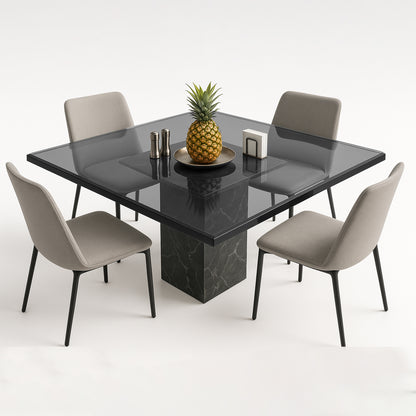 Cubierta Cuadrada Vidrio Ahumado Templado 90x90cm