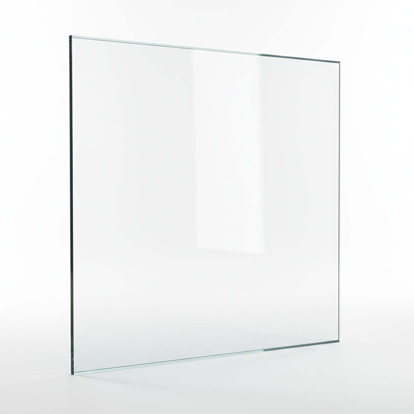 Cubierta Cuadrada de Vidrio Templado Claro - VitroTemp