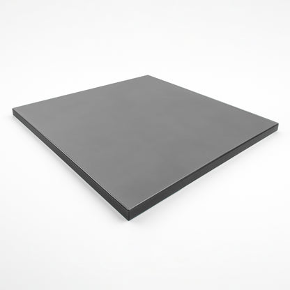 Cubierta Cuadrada Vidrio Ahumado Templado 90x90cm