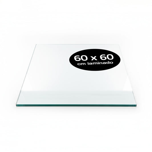 Vidrio Laminado Templado Claro 60 x 60 cm – Cristal para Piso de Alta Resistencia