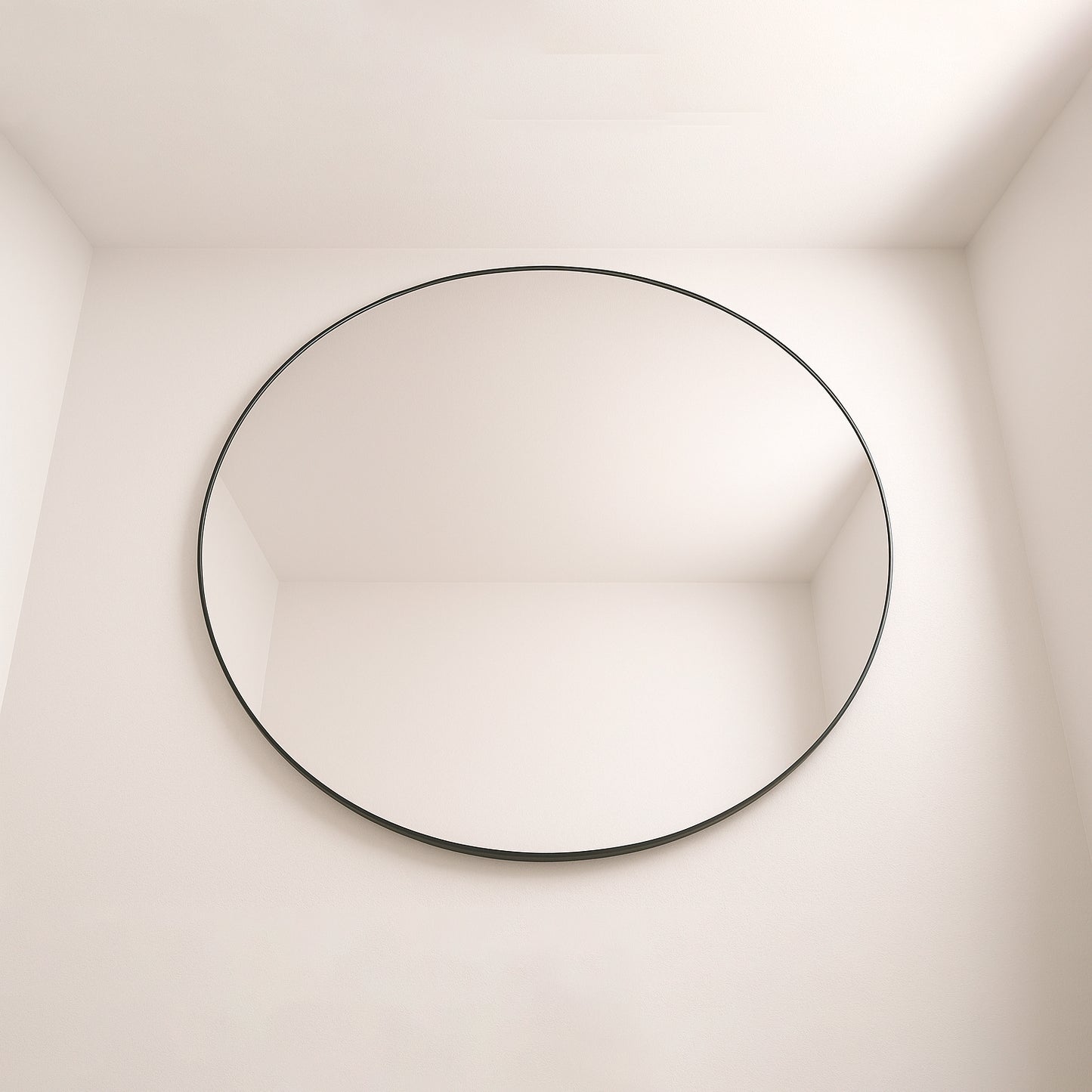 Espejo Circular Minimalista Premium Sin Bastidor