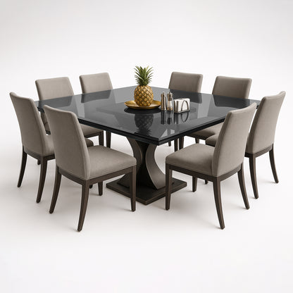 Cubierta Cuadrada Vidrio Ahumado Templado 140x140cm