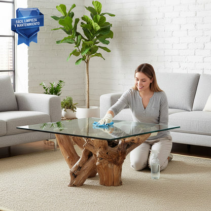 Cubierta Cuadrada de Vidrio Templado Claro - VitroTemp