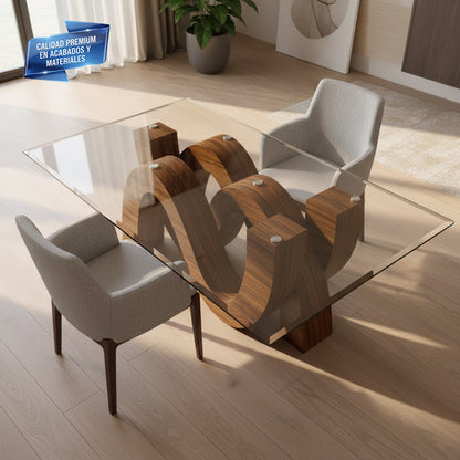 Cubierta Rectangular Vidrio Claro Templado Canto Biselado - VitroTemp