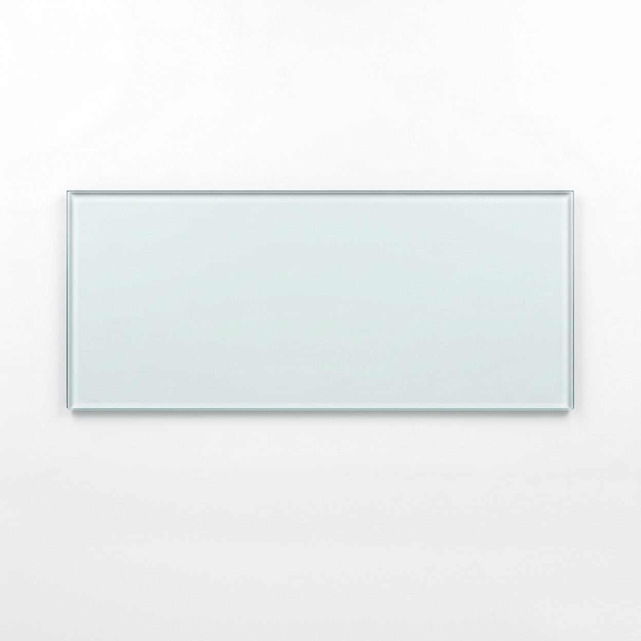 Cubierta Rectangular Vidrio Claro Templado 115x40cmm