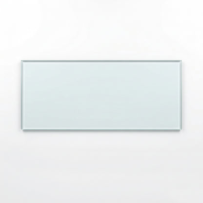 Cubierta Rectangular Vidrio Claro Templado 115x40cmm