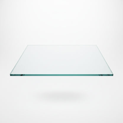 Cubierta Rectangular Vidrio Claro Templado 115x40cmm