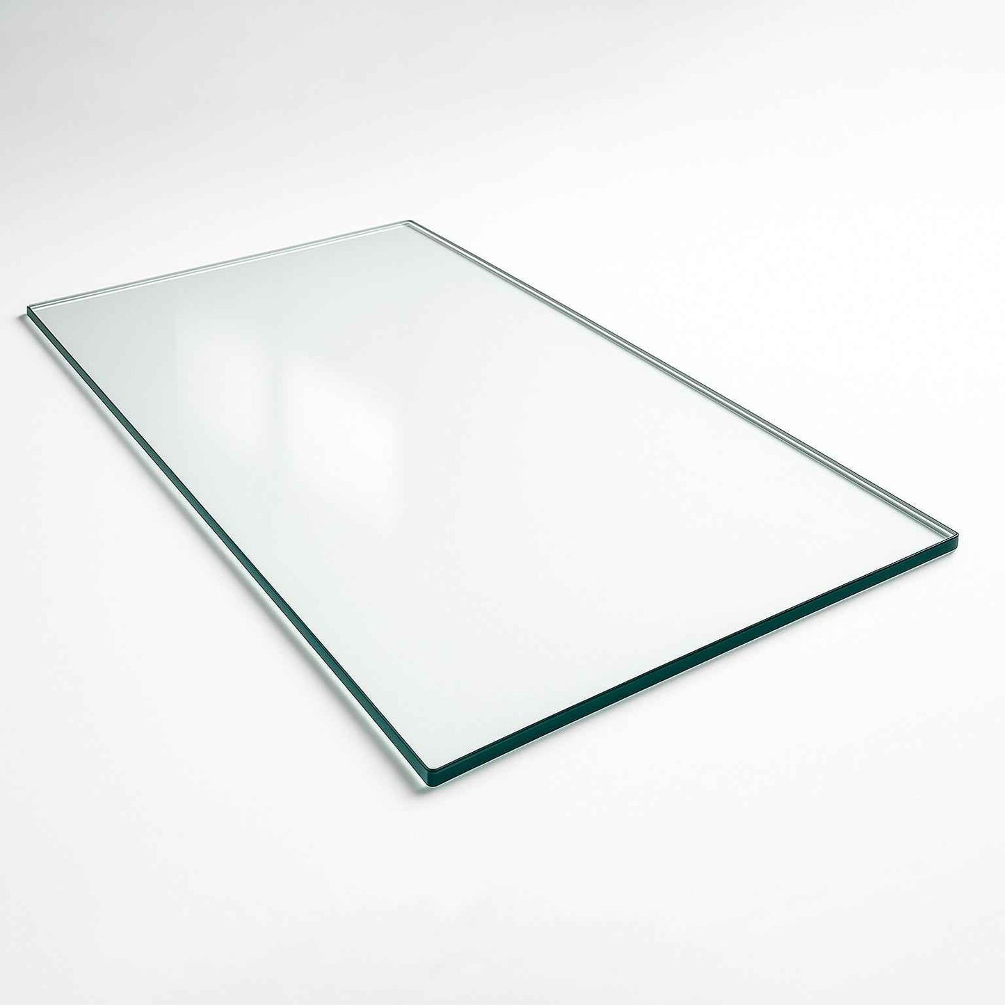 Cubierta Rectangular Vidrio Claro Templado - VitroTemp