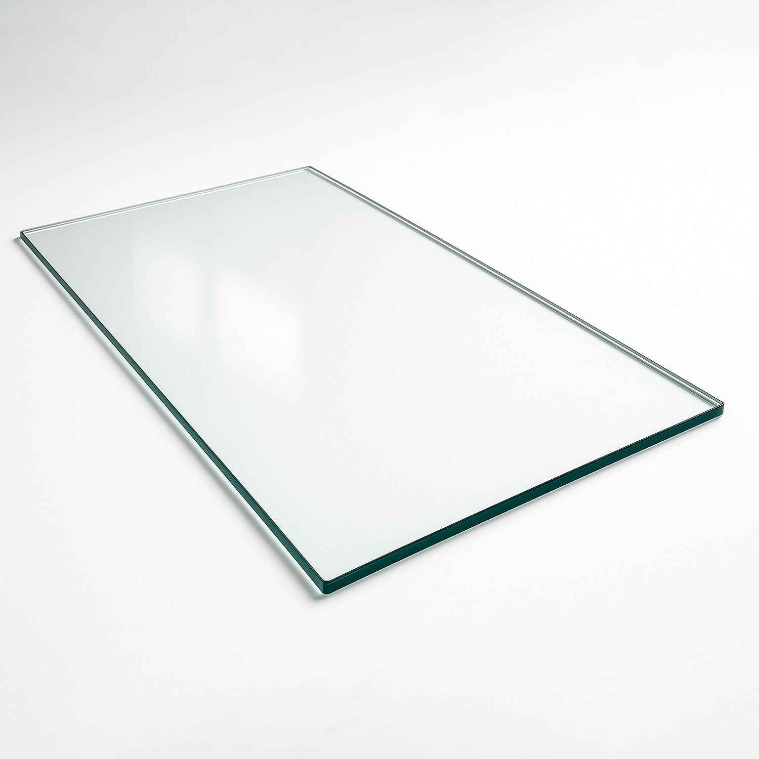 Cubierta Rectangular Vidrio Claro Templado - VitroTemp