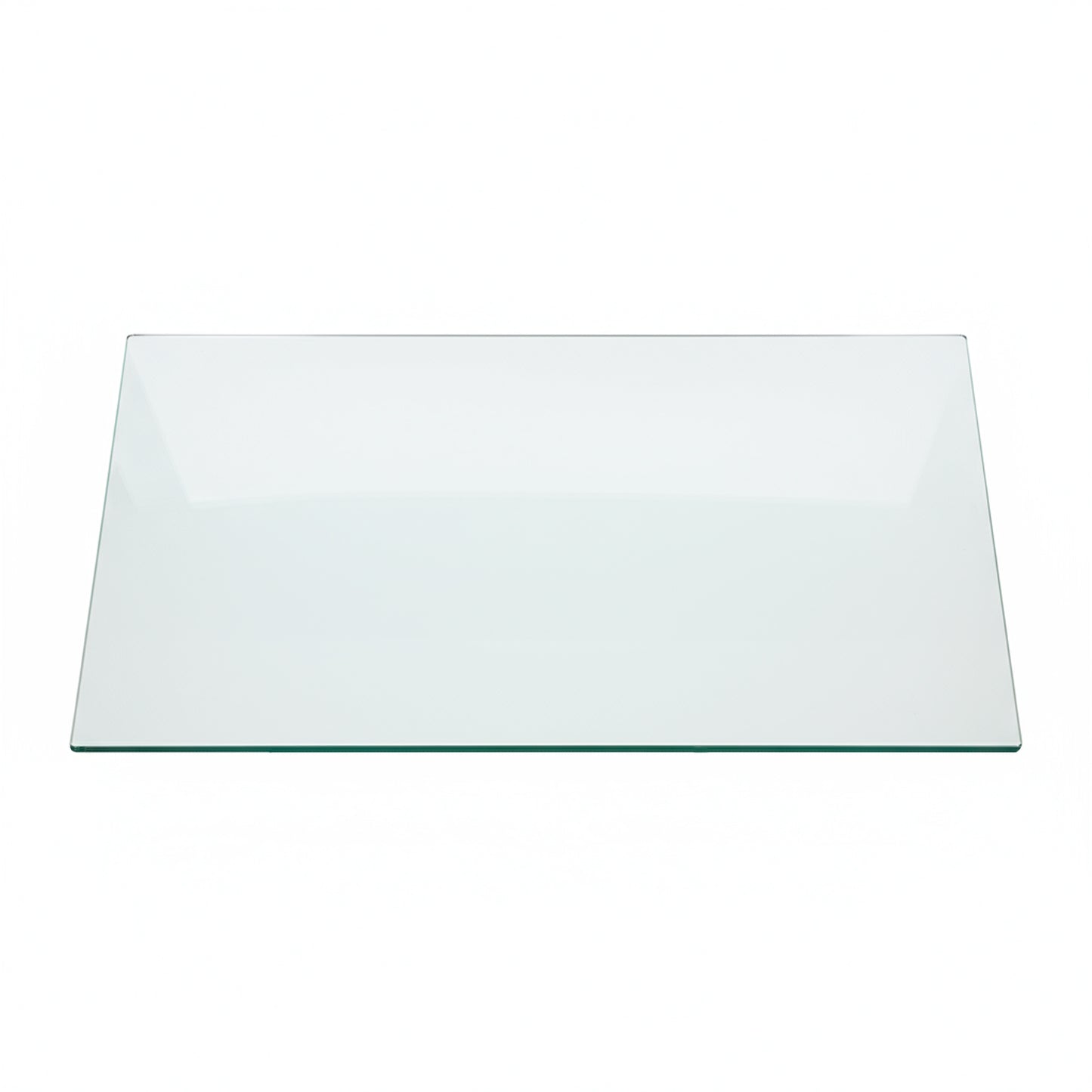 Cubierta Rectangular Vidrio Claro Templado 160x50cm