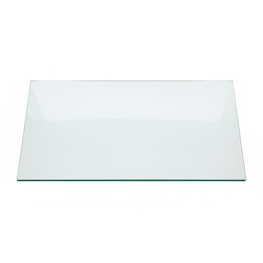 Cubierta Rectangular Vidrio Claro Templado 160x50cm