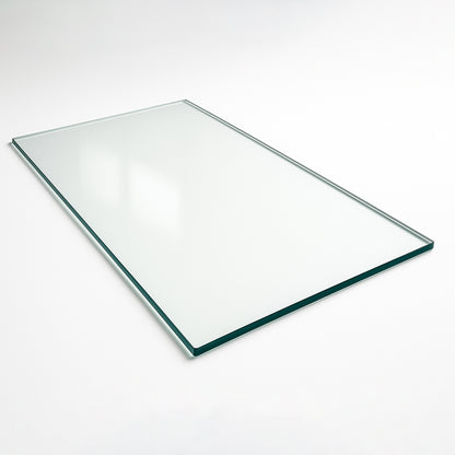 Cubierta Rectangular Vidrio Claro Templado 160x50cm