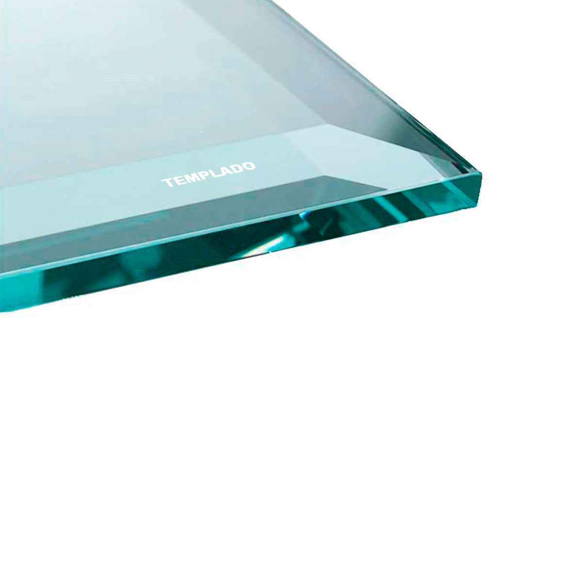 Cubierta Cuadrada de Vidrio Templado Claro - VitroTemp