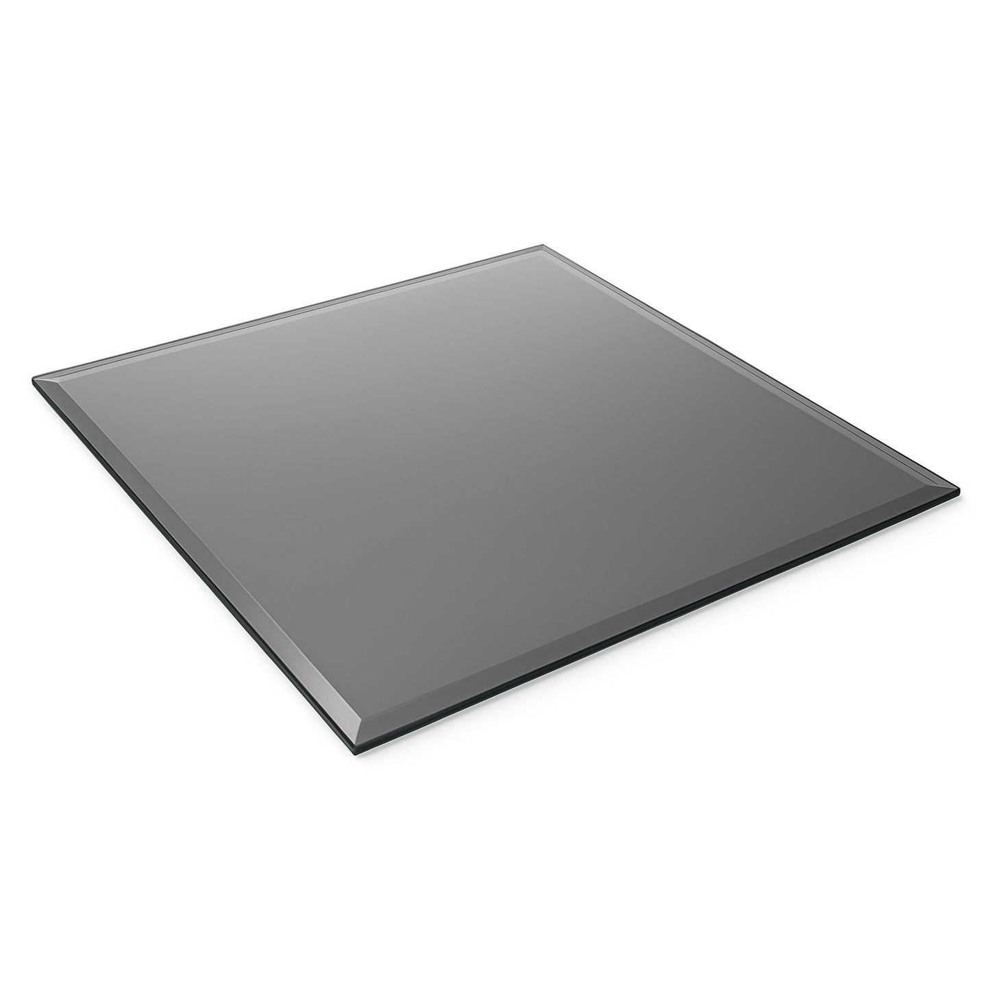 Cubierta Cuadrada Vidrio Ahumado Templado 90x90cm