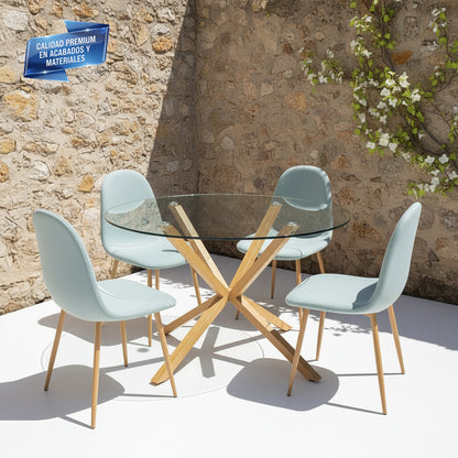 Cubierta Circular Vidrio Claro Templado - VitroTemp