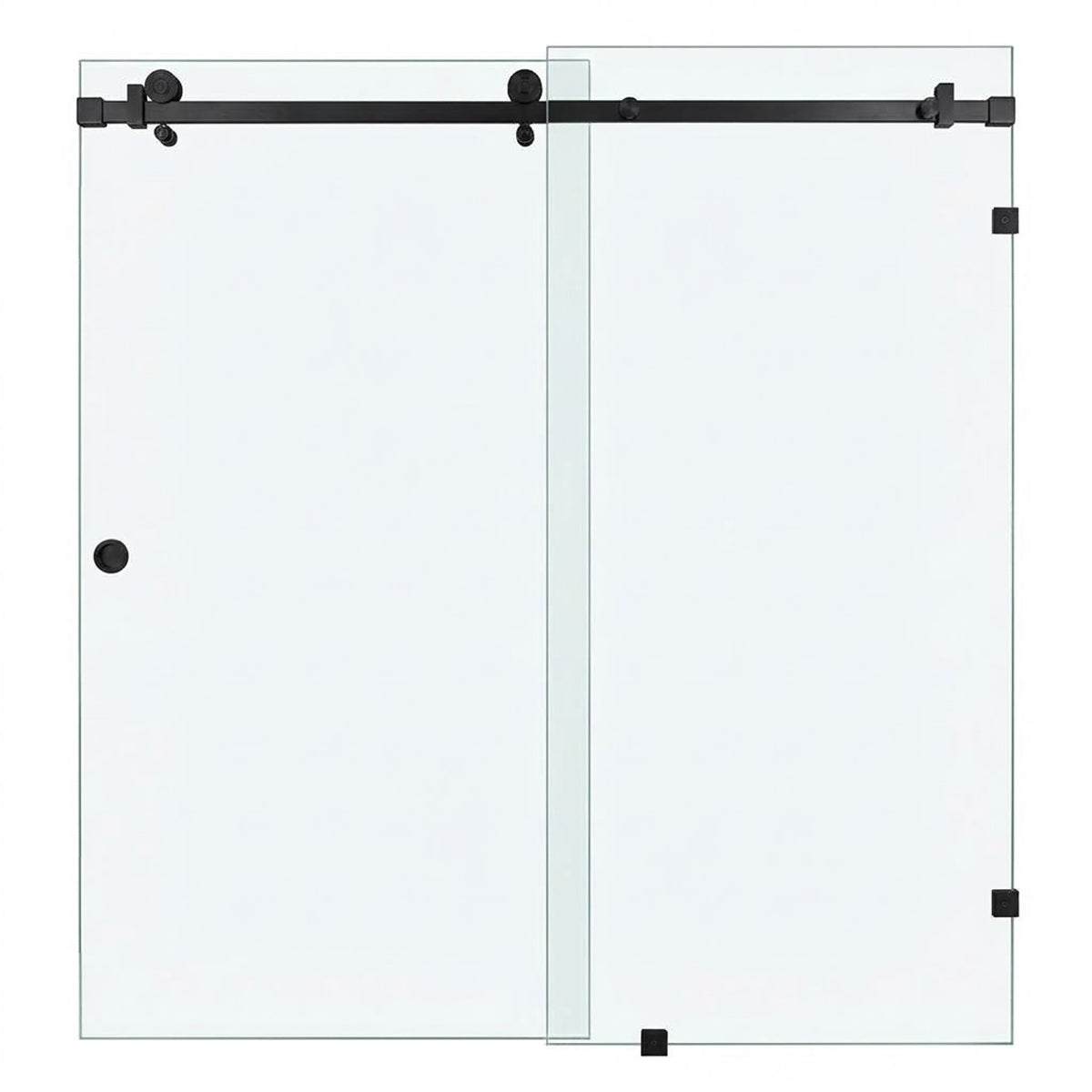 Cancel Corredizo Bacalar 98-102 cm - Vidrio Templado Claro 8mm