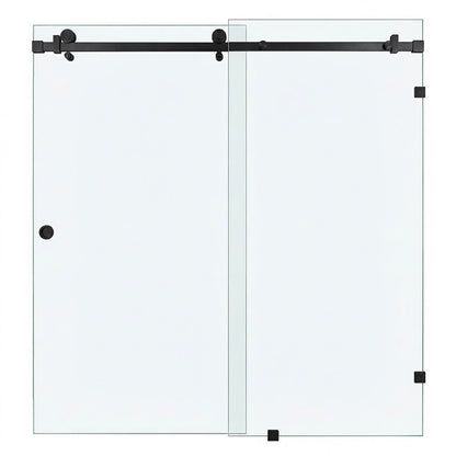 Cancel Corredizo Bacalar 98-102 cm - Vidrio Templado Claro 8mm
