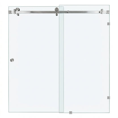 Cancel Corredizo Bacalar 98-102 cm - Vidrio Templado Claro 8mm