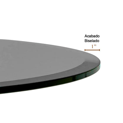 Cubierta Circular Vidrio Filtrasol Templado - VitroTemp