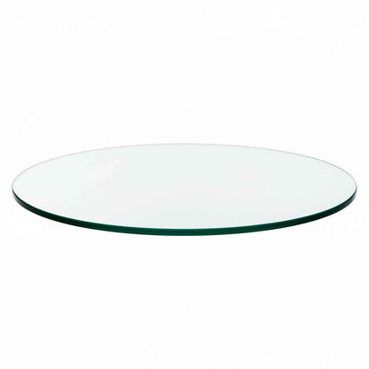 Cubierta Circular Vidrio Claro Templado redonda y transparente para protección y decoración