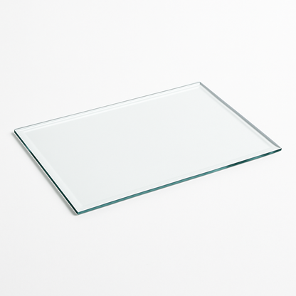 Cubierta Rectangular Vidrio Claro Templado 70x61cm