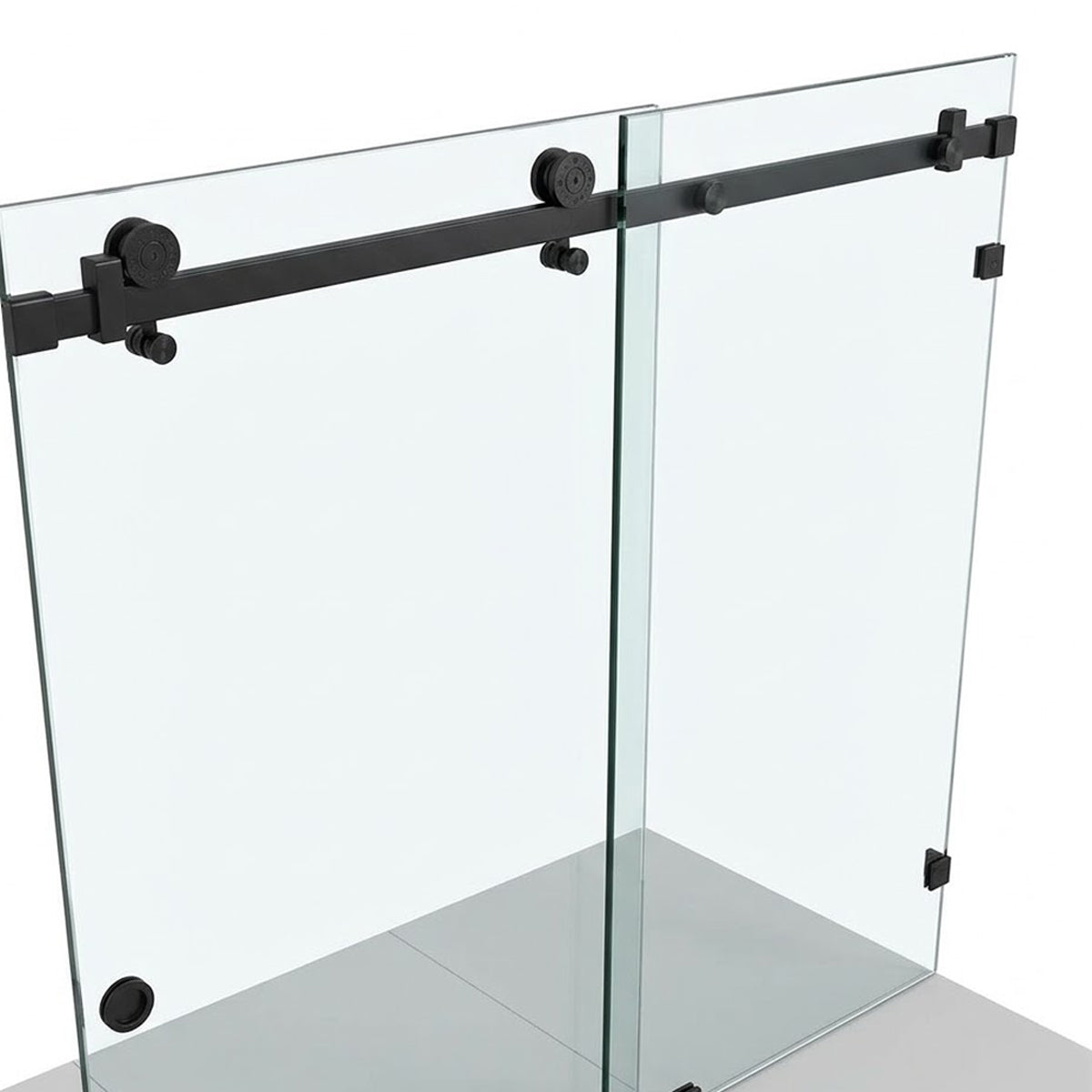 Cancel Corredizo Bacalar 98-102 cm - Vidrio Templado Claro 8mm