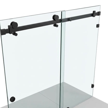 Cancel Corredizo Bacalar 98-102 cm - Vidrio Templado Claro 8mm